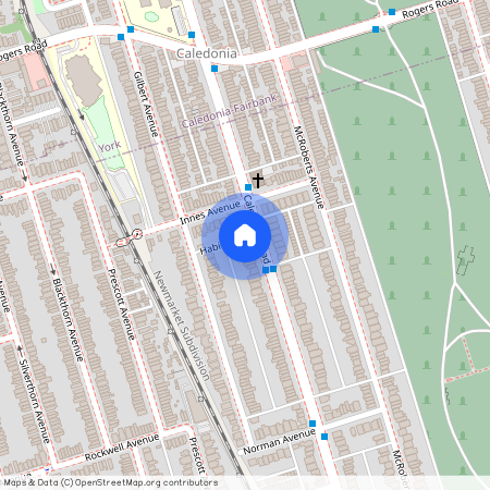 196 Caledonia Road nd Flr, Toronto