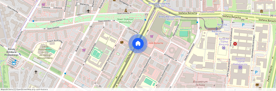 Warszawa, Ochota, Szczęśliwice, Grójecka