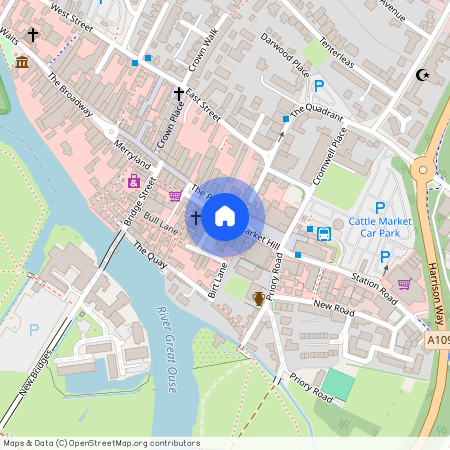 Market Hill, St Ives