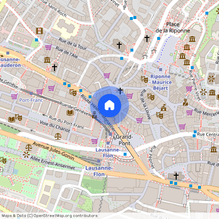 Rue du Grand-Pont 10, 1003 Lausanne, Switzerland