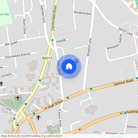 Jaeger Close, Belper, Derbyshire, DE56