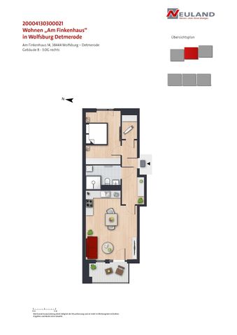 Einziehen und wohlfühlen: Schicke 2-Zimmer-Neubauwohnung // 3.OG rechts - Foto 2