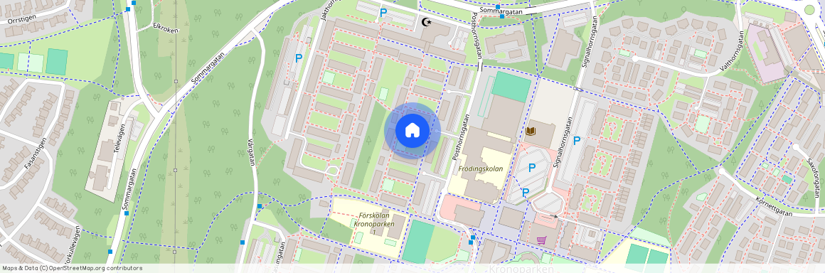 Kronoparken, Karlstad, Värmland, Posthornsgatan 37