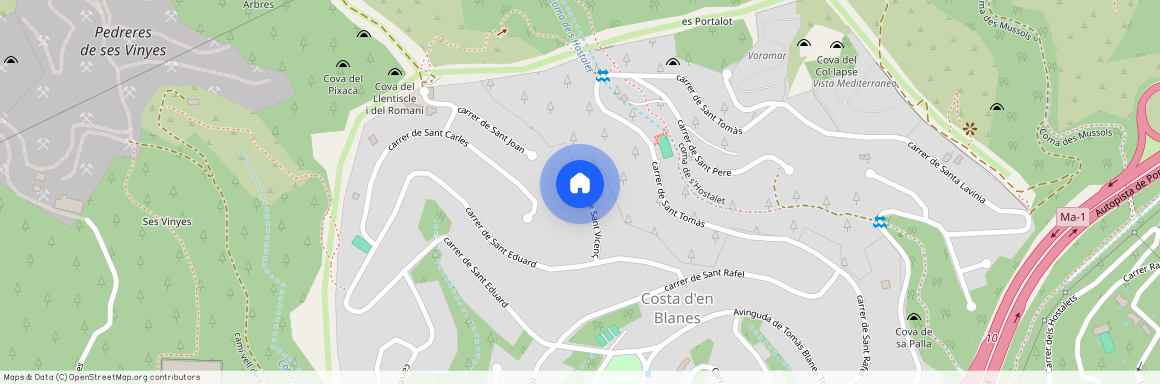 Carrer Sant Vicenç, 11, 07181 Costa den Blanes, Illes Balears, Spain, Costa d'en Blanes, Balearic Islands 07181, Costa-D-En-Blanes