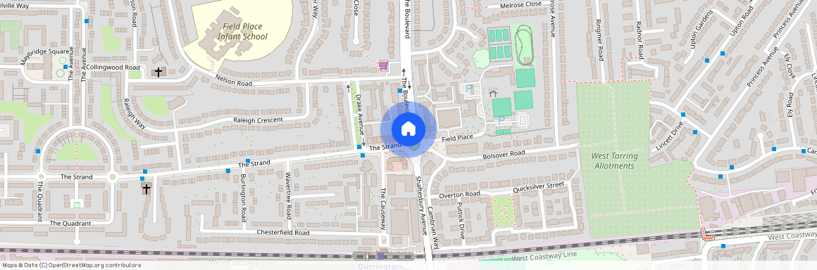 Strand Parade, Worthing, BN12