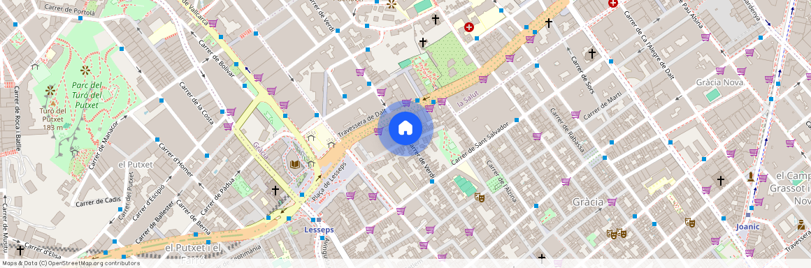 Calle Verdi, 166, 08012 Barcelona, Spain