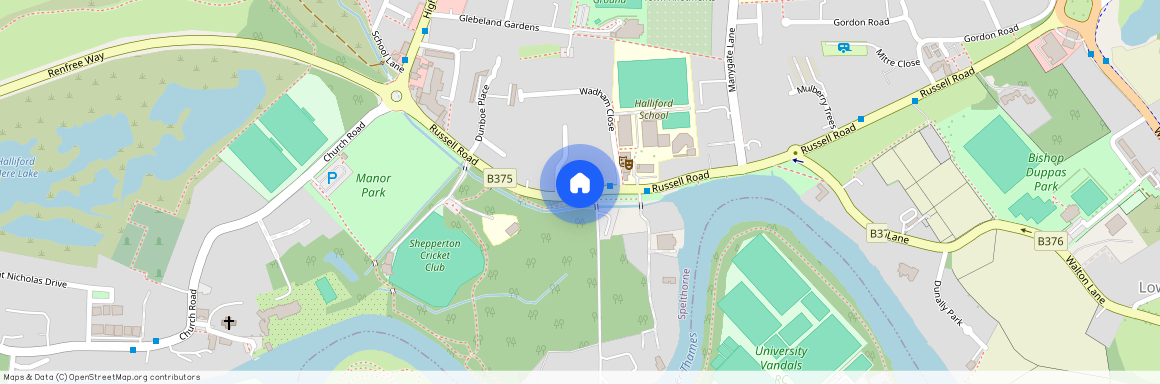 Russell Road, Shepperton, Surrey, TW17