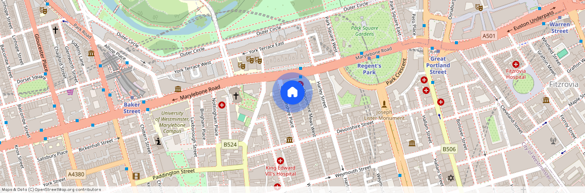 Devonshire Place, Marylebone, London, W1G