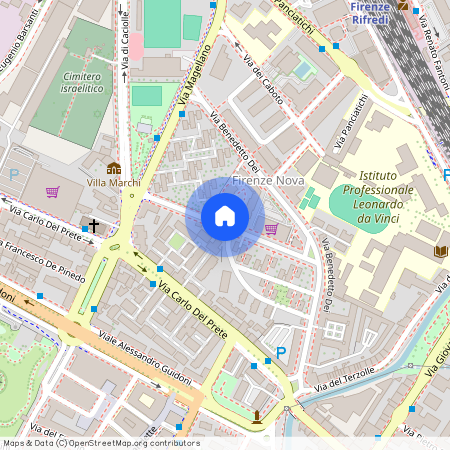 Via Ippolito Rosellini, Florence, Tuscany 50127