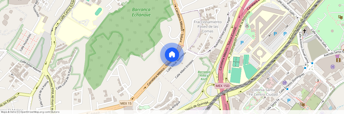 Se departamento Carretera México Toluca, Colonia Paseo de las Lomas, C.P. 01330, Df / Cdmx