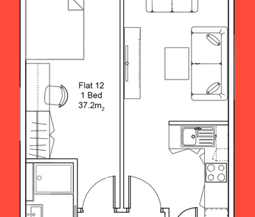 1 bedroom apartment to rent - Photo 6