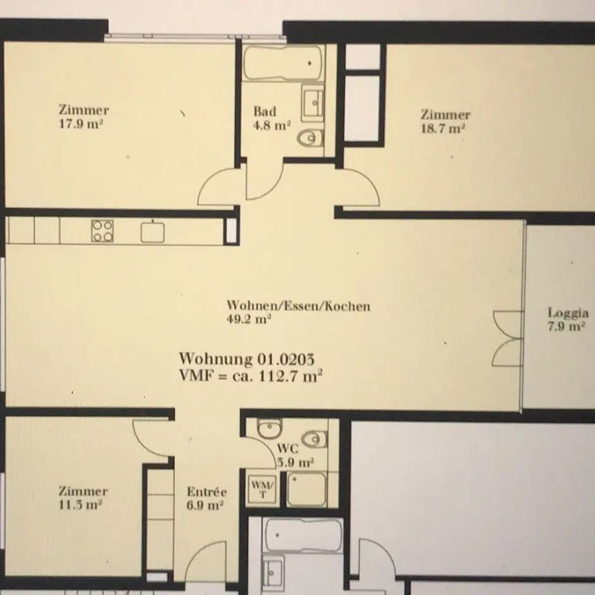 Wohnung | zur ZWISCHENMIETE, möbliert an bester Lage - Photo 1