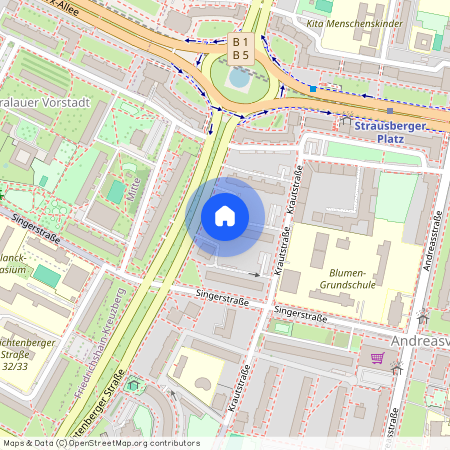 Krautstraße 8, 10243 Friedrichshain-Kreuzberg - Friedrichshain