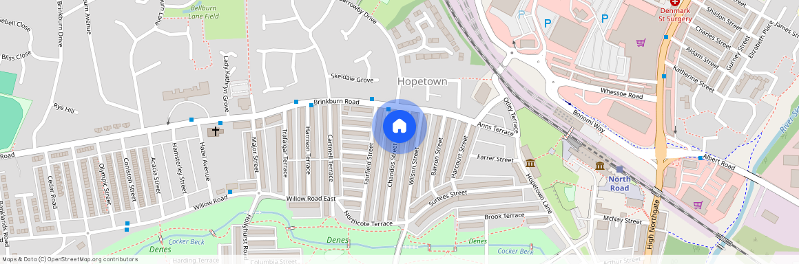 Chandos Street, Darlington, DL3