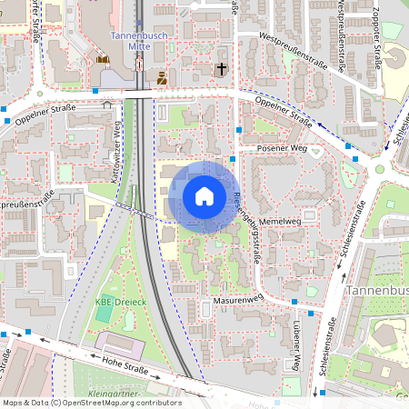 Chemnitzer Weg 1, 53119 Bonn OT Tannenbusch Mitte