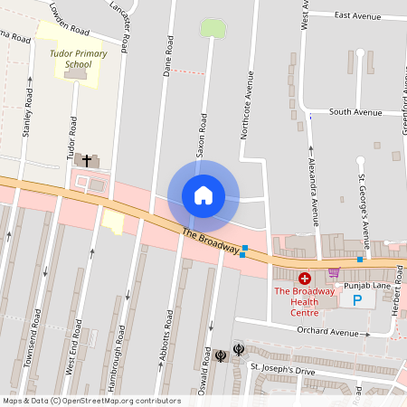 Saxon Road, Southall UB1