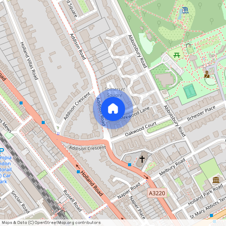 Serlby Court, 29 Somerset Square, Kensington, W14
