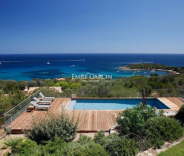 Villa à louer proche de Cala Rossa vue mer, piscine et accés plage à pied - Photo 6