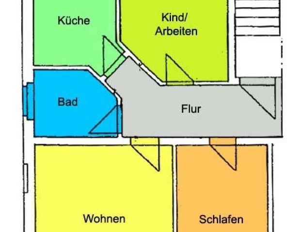 Döbeln! Ihr neuer Lieblingsplatz ... hell und gemütlich ... Tageslichtbad mit Wanne! - Foto 1