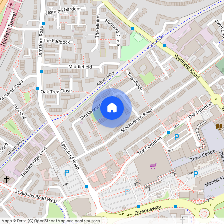 Stockbreach Close, Hatfield