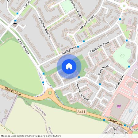 Hunter Walk, Borehamwood, Hertfordshire, WD6