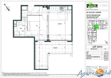 Appartement 2 pièces à louer - Photo 5