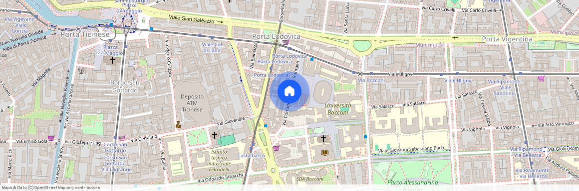 Via Guglielmo Röntgen, Milan, Lombardy 20136