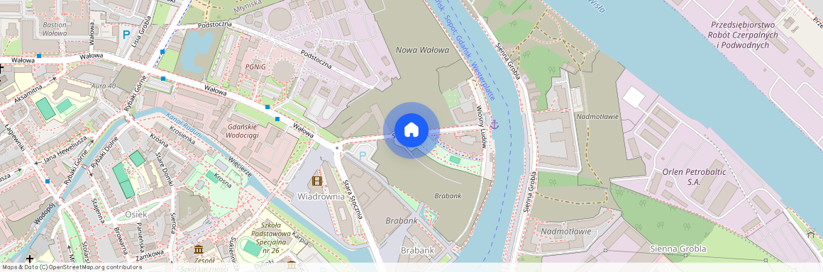 ul. Stępkarska, Śródmieście, Gdańsk, pomorskie