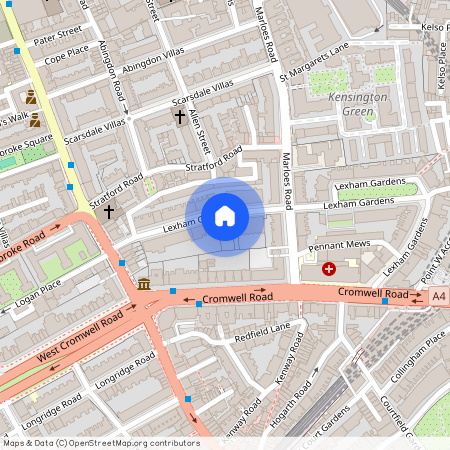 Alexa Court, 73 Lexham Gardens, Kensington, London, W8