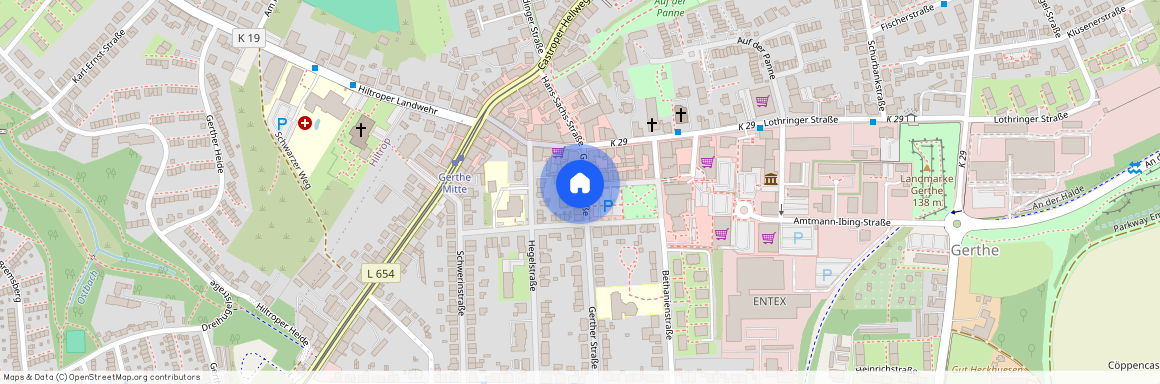 Gerther Str. 8 Bochum Gerthe Nordrhein-Westfalen 44805