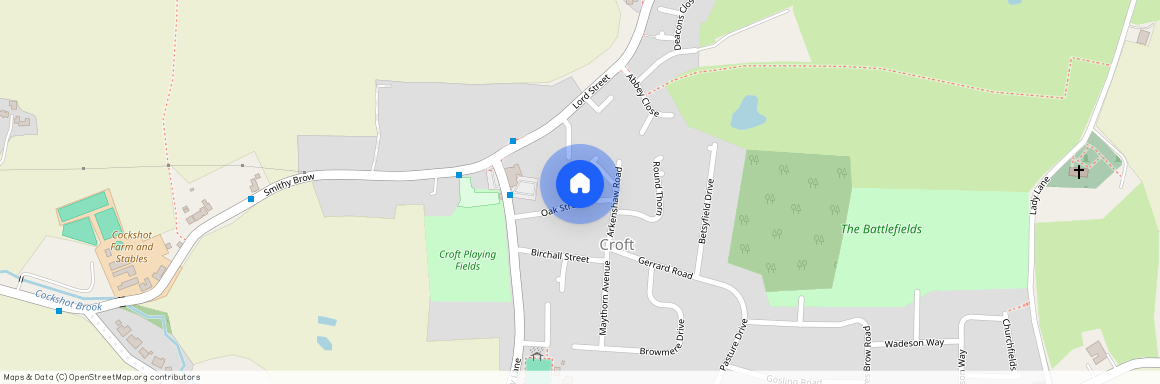 Oak Street, Croft, WA3