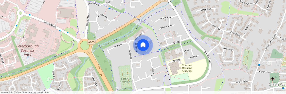 Gostwick, Peterborough, Orton Brimbles