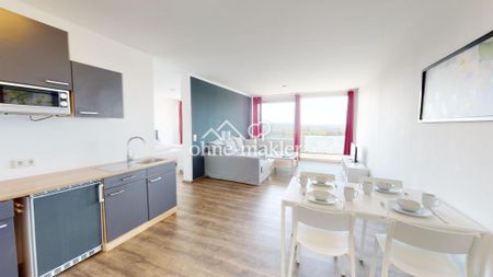 2-Zimmer-Apartments mit grosser Terrasse / Mietdauer ab 1 Monat - Foto 2