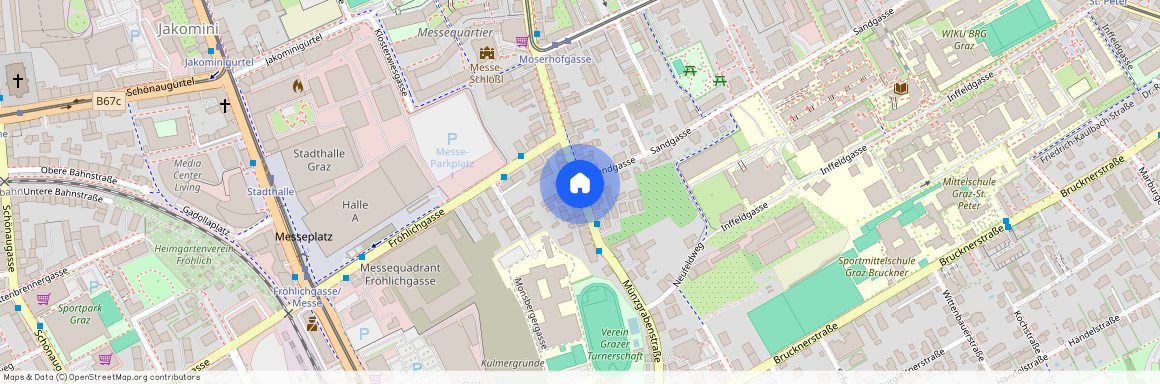 8010 Graz, 06.Bez.:Jakomini, Münzgrabenstraße