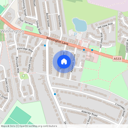 Moreton Street, Winnington, Northwich, CW8