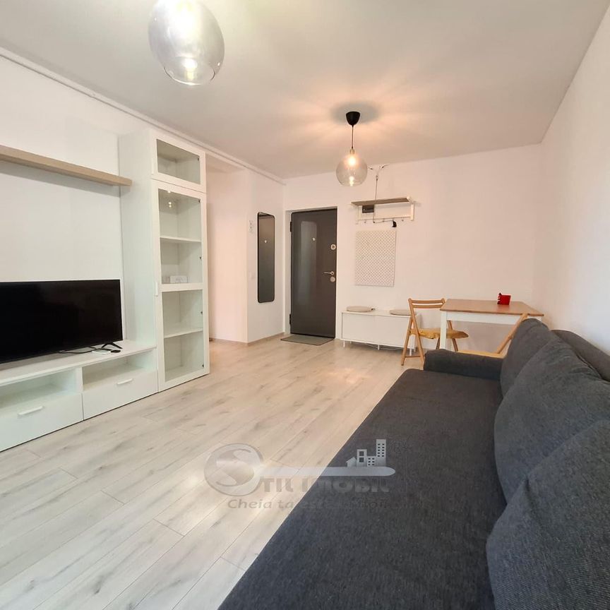 Apartament de inchiriat Valea Lupului, 2 camere, bloc 2022, parcare inclusa, liber - Photo 1