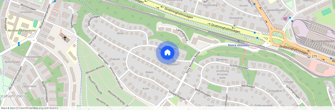 Hermelinstigen, Bromma