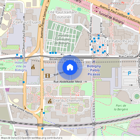 82/84 Rue du Prés.Allende/3 pl Rosa Park, 93000, Bobigny