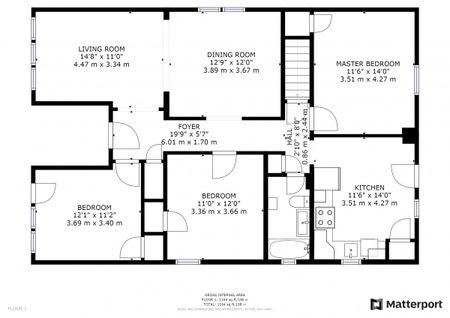 Grand 5 1/2 RÉNOVÉ avec 3 chambres fermées et sous-sol fini offert en location semi-meublé - Photo 3