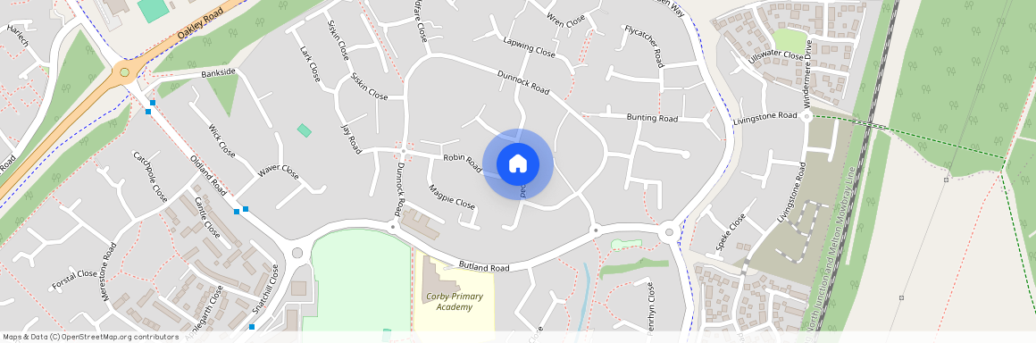 Blackbird Road, Corby