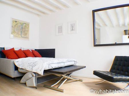 Logement à Paris, Location meublée - Studio T1 - Sevres Babylone, Tour Eiffel - Champ de Mars - Hôtel des Invalides (PA-4800) - Photo 4