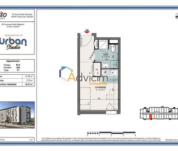 F1 neuf de 18.57 m² avec PARKING - Photo 4