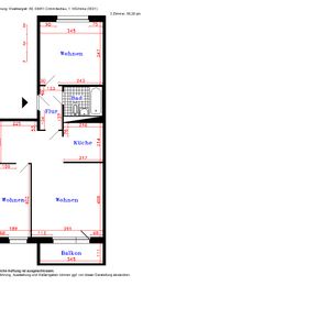 3-Raum-Wohnung mit Balkon - Photo 3