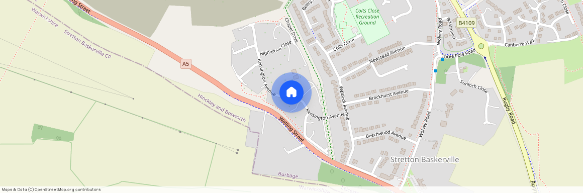 Kensington Avenue, Burbage, Hinckley