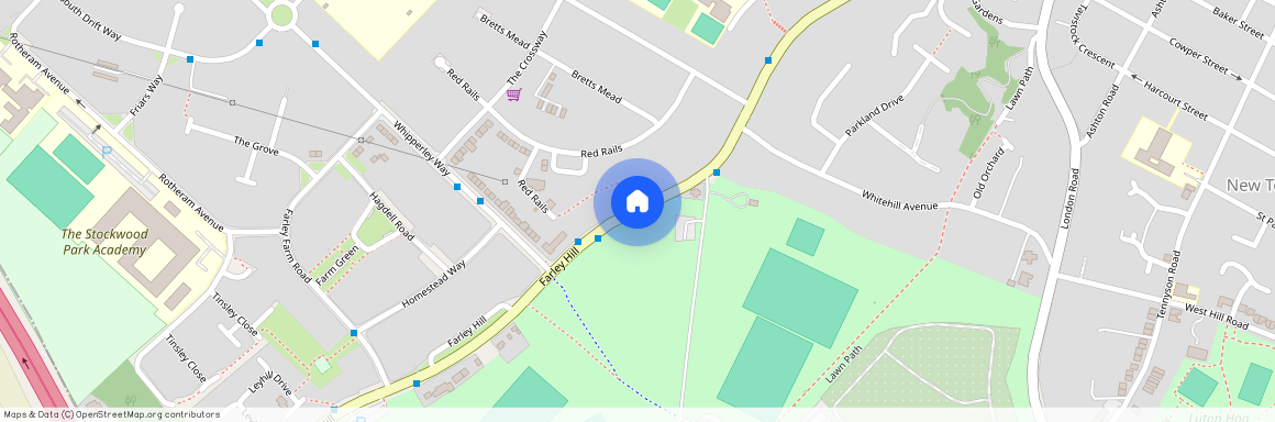 Farley Hill, Luton, Bedfordshire, LU1