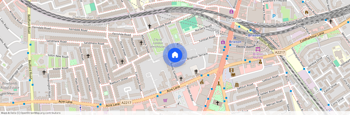 Trinity Gardens, Brixton, London, SW9