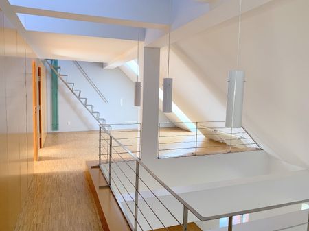 Große Maisonettewohnung mit Dachterrasse und Blick über den Dächern Schwerins - Photo 2