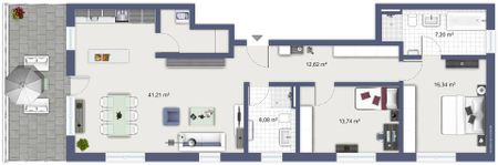 Attika-Wohnung mit viel Platz! - Photo 5