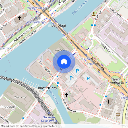 ul. Celna, Łasztownia, Śródmieście, Szczecin, zachodniopomorskie