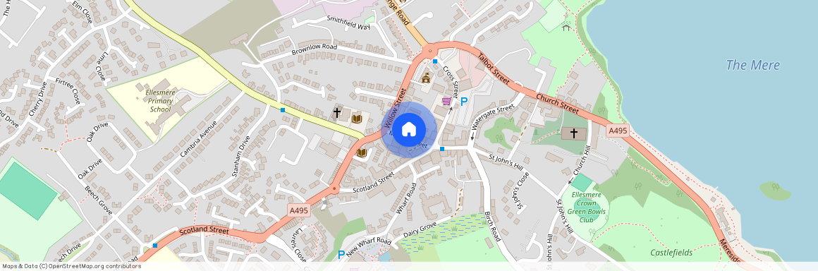 The Maisonette, 1, Cross Street, Ellesmere, SY12 0AW